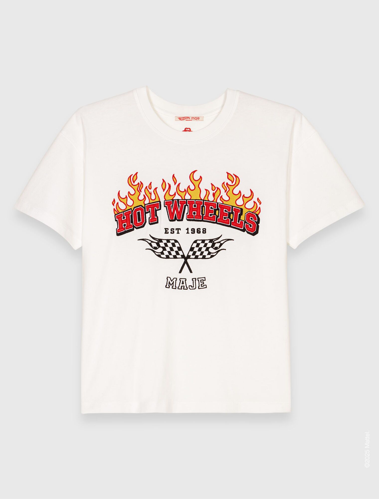 Áo thun thêu Hot Wheels
